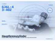 Hauptbremszylinder MAZDA 6 Station Wagon (GY) GJ6L-43-40ZA GJ6L-43-40Z