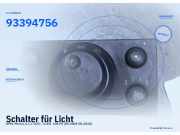 Schalter für Licht OPEL Meriva A 93394756