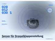 Sensor für Drosselklappenstellung OPEL Omega A 0280120301