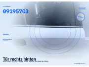 Tür rechts hinten OPEL Zafira A 13160995 09195703