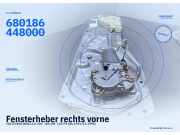 Fensterheber rechts vorne VOLVO 850 (854) 680186448000