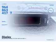 Display PEUGEOT 1007 (K) 9648634177