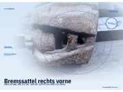 Bremssattel rechts vorne AUDI A4 (8K, B8)