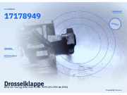 Drosselklappe BMW 3er Touring (E30) 17178949