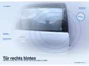 Tür rechts hinten VW Polo IV (9N)