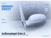 Außenspiegel links SMART City-Coupe (MC 01) 0000595V017