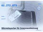 Wärmetauscher für Innenraumheizung FORD Mondeo I Kombi (BNP) 02.272.073