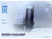 Behälter Hydrauliköl VW Golf III (1H) 1H0422371