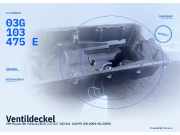 Ventildeckel VW Passat B6 Variant (3C5) 03G103475E