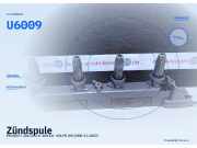 Zündspule PEUGEOT 206 CC U6009
