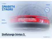 Stoßstange hinten SEAT Leon (1M) 1M6807417BDGRU 1M6807417A GRU