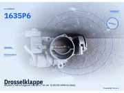 Drosselklappe PEUGEOT 206 Schrägheck (2A/C) 1635P6