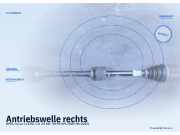 Antriebswelle rechts OPEL Corsa C (X01)