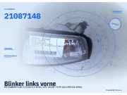 Blinker links vorne MITSUBISHI Colt IV (CAO) 21087148