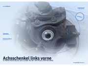 Achsschenkel links vorne CITROEN Xantia Break (X2)