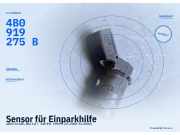 Sensor für Einparkhilfe AUDI A4 (8E, B6) 4B0919275B