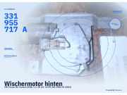 Wischermotor hinten VW Passat B2 Variant (32B) 331955717A