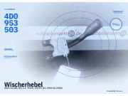 Wischerhebel AUDI A4 (8D, B5) 4D0953503
