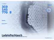 Ladeluftschlauch AUDI A3 (8P) 3C0145770B
