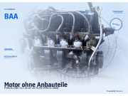 Motor ohne Anbauteile FORD Ka (RBT) BAA
