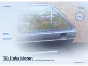 Tür links hinten MERCEDES-BENZ 190 (W201)