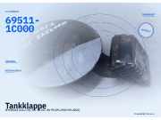 Tankklappe HYUNDAI Getz (TB) 69511-1C000