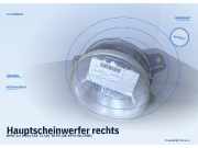 Hauptscheinwerfer rechts BMW 3er (E21)