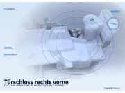 Türschloss rechts vorne FIAT Punto (188)