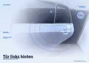 Tür links hinten VW Golf Plus (521, 5M1) LA7W