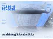 Verkleidung Schweller links HONDA CRX III (EH, EG) 71850-SR2-0030