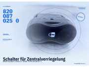 Schalter für Zentralverriegelung DACIA Sandero II (SD) 8200870250