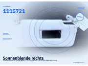 Sonnenblende rechts FORD Mondeo III Kombi (BWY) 1146201 1115721