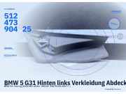 BMW 5 G31 Hinten links Verkleidung Abdeckung Kofferraum 51247390425