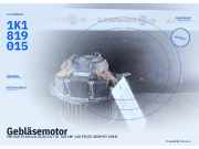 Gebläsemotor VW Golf VI Variant (AJ5) 1K1819015F 1K1819015