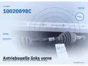 Antriebswelle links vorne OPEL Corsa D (S07) 13150502 10020898C