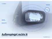 Außenspiegel rechts NISSAN Almera I (N15)