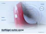 Kotflügel rechts vorne RENAULT Clio II (B)