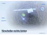 Türscheibe rechts hinten VW Polo Coupe (86C)