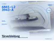 Türverkleidung FORD Escort II Kombi 6N41-L23943-A