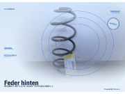 Feder hinten PEUGEOT 207