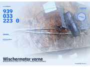Wischermotor vorne NISSAN Serena (C23) 9390332230