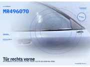 Tür rechts vorne MITSUBISHI Carisma (DA0) MR496070
