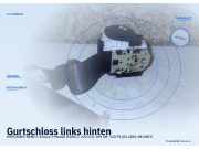 Gurtschloss links hinten MERCEDES-BENZ C-Klasse T-Modell (S203)
