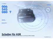 Schalter für ASR MERCEDES-BENZ Vito Bus (638) 0065450807