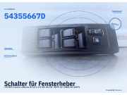 Schalter für Fensterheber TOYOTA Corolla (E12) 54355667D