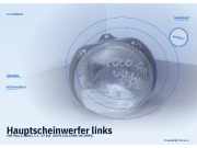 Hauptscheinwerfer links VW Polo II (86C)