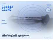 Wischergestänge vorne OPEL Astra H 13111211LHD