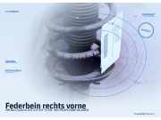 Federbein rechts vorne VW Bora Variant (1J)