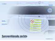 Sonnenblende rechts FORD Fusion (JU)