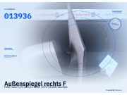 Außenspiegel rechts FORD Fiesta V (JH, JD) 013937 013936